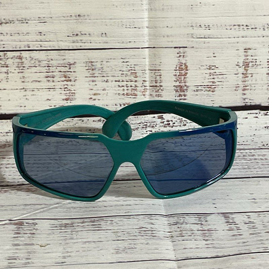 VTG. CHARLES JOURDAN Paris Men's Teal Wrap Sunglasses