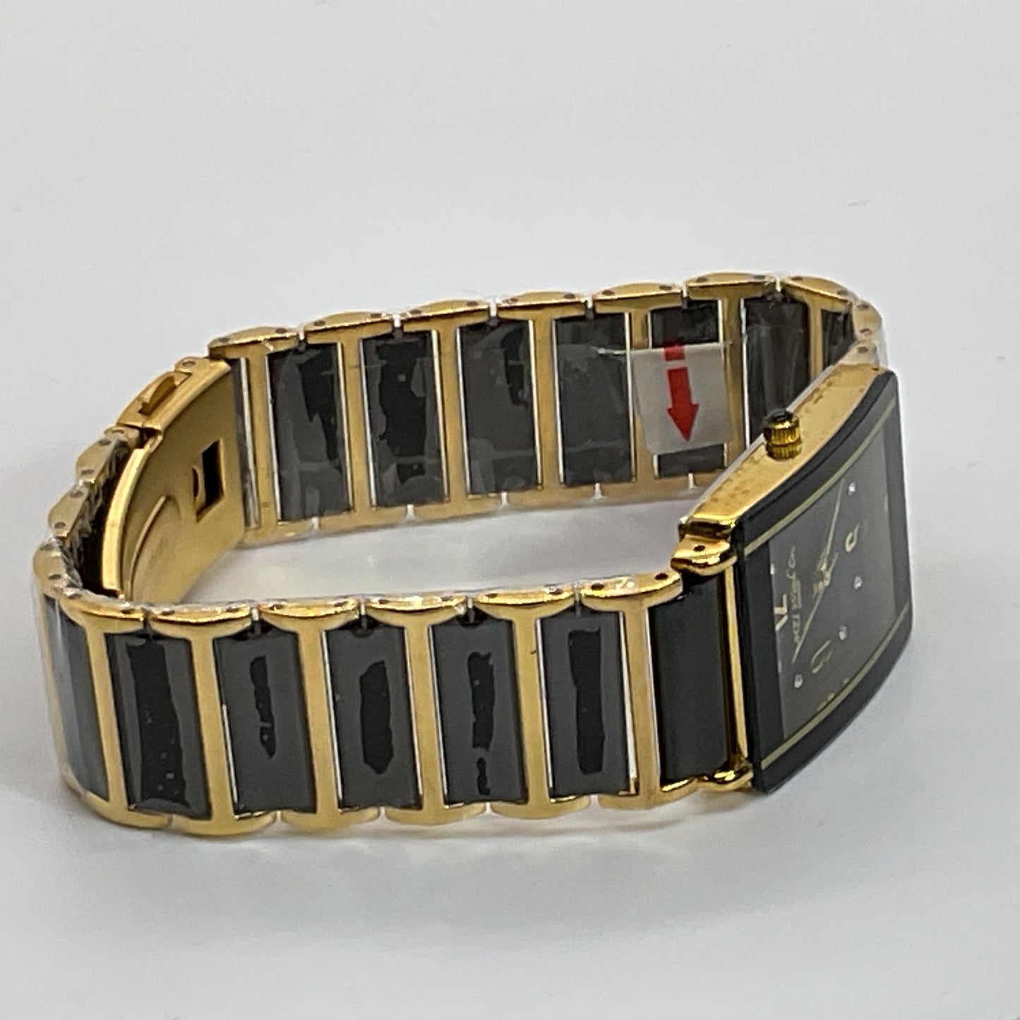 NEW MZI Watch Co. Germany Noreia Women's 23k Gold Plated & Resin Watch