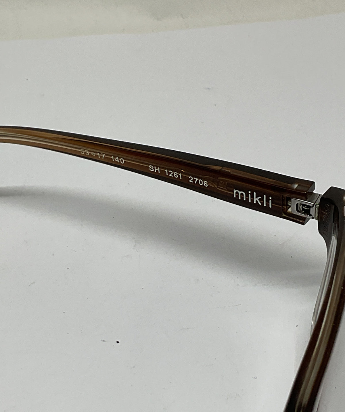 Starck Biocity SH 1261 2706 Brown Eyeglasses - Size 140 Handmade Japan