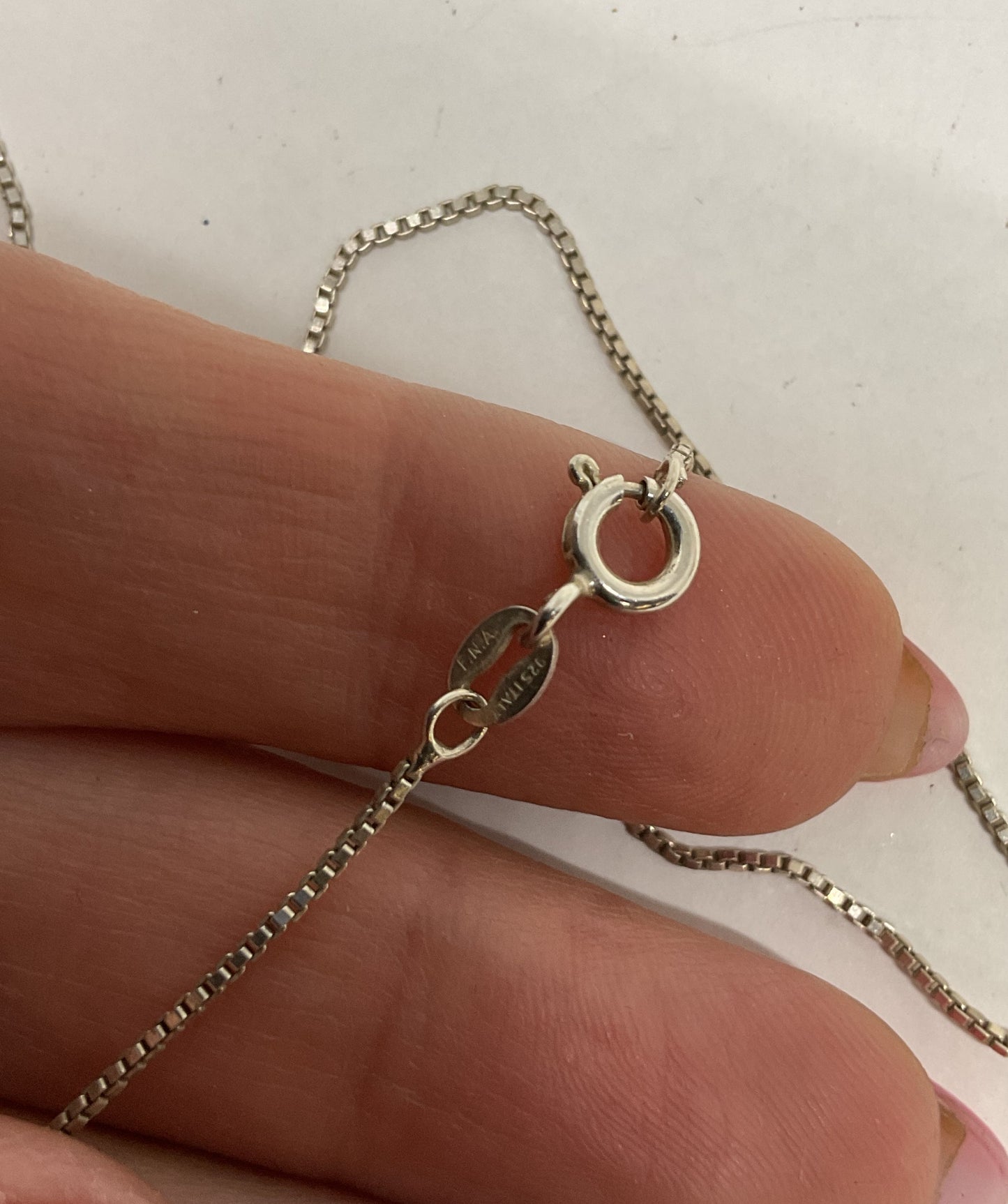 Unbranded Sterling Silver Vintage Necklace Drop Pendant