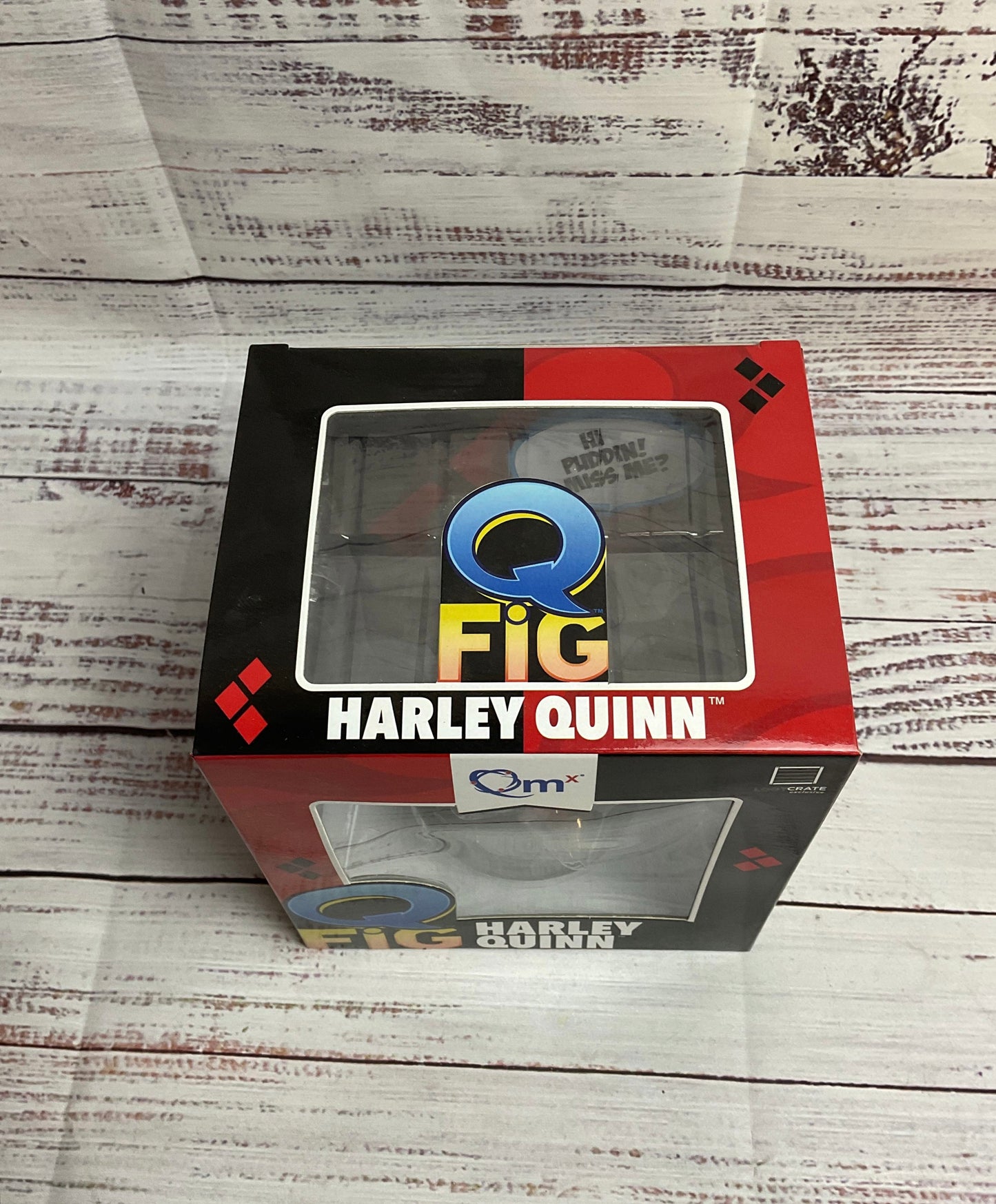 Q Fig Harley Quinn Figurine QMX New in Box