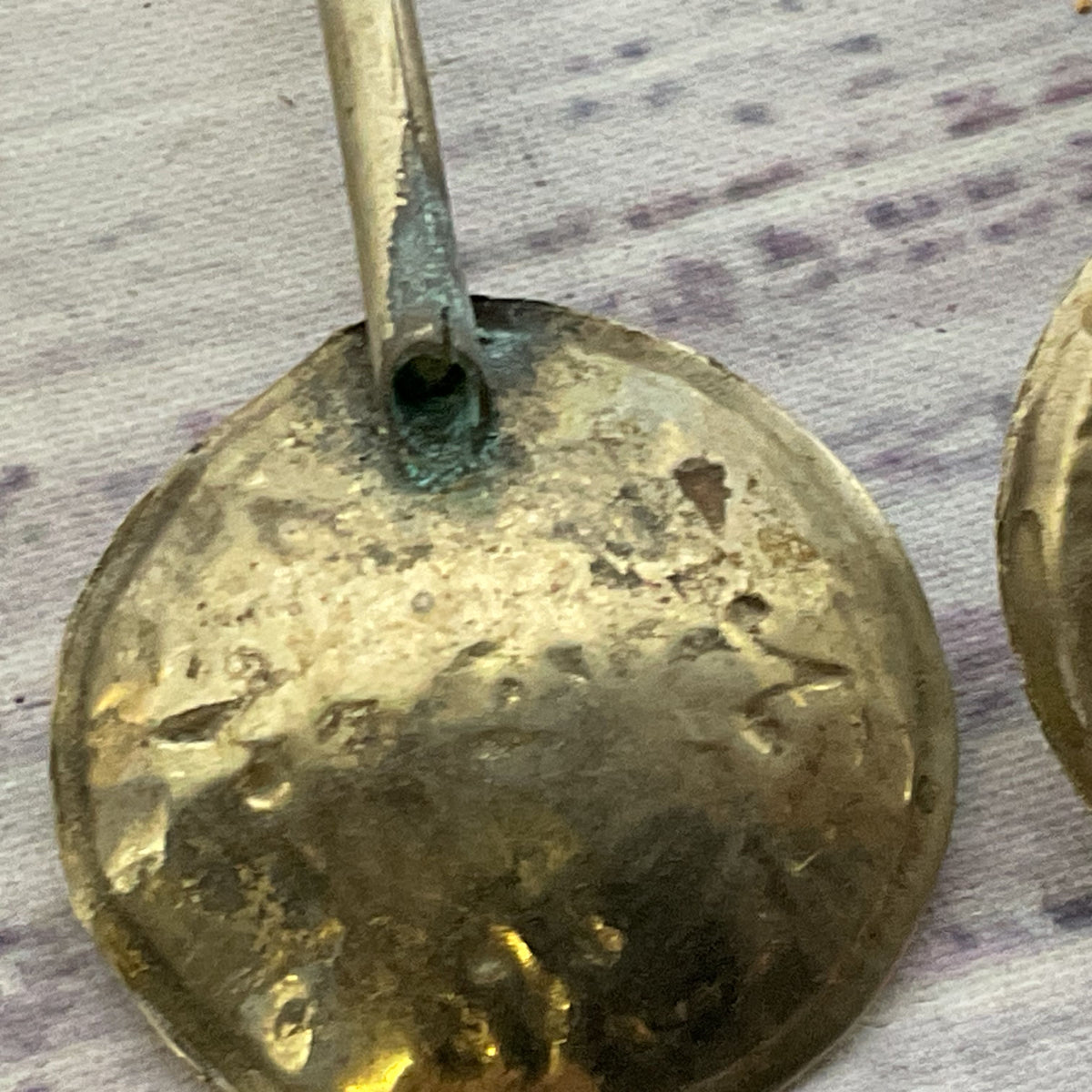 VTG./ANTIQUE MEXICO Mayan Calendar Straw Spoons