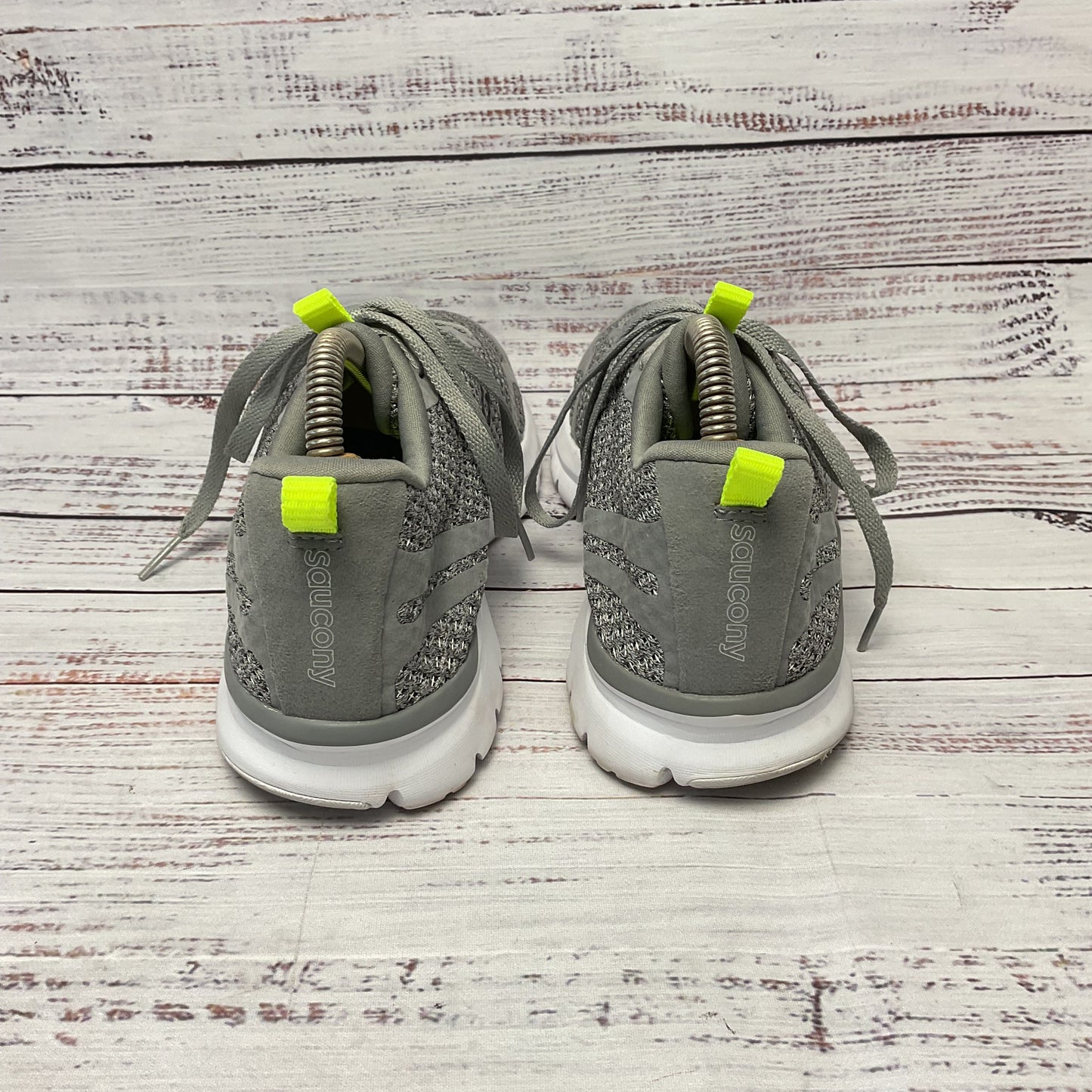 saucony Liteform Grey Athletic Sneaker Shoe Men Size 8.5