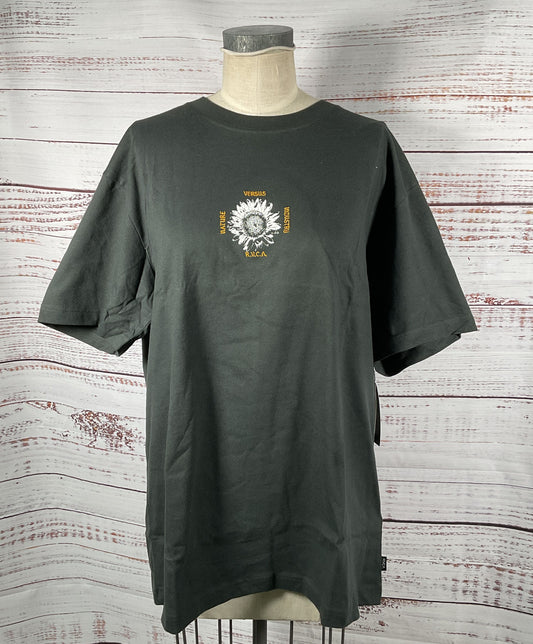 RVCA Nature Versus Industry T Shirt Black XL