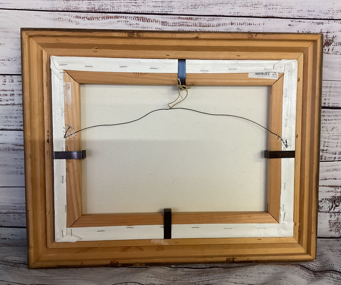 Morning at Grandma's Framed Canvas Print Signed By H. Hargrove