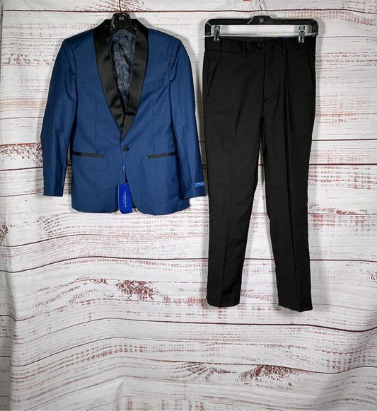 NWT Boy's Perry Ellis Dressy Suit Jacket and Pants Size 12/12 YRS Retail $249