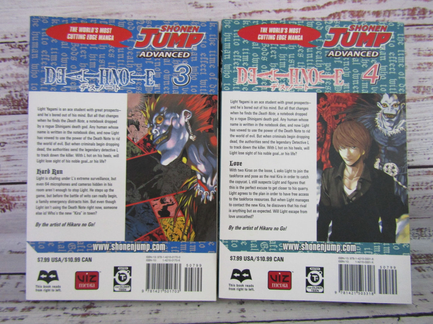 Death Note English Manga Volume 1-7
