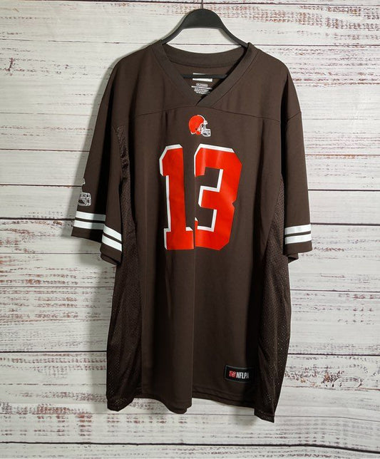 NWT Men's Beckham Jr. NFL brown Sports Jersey Size 2XL