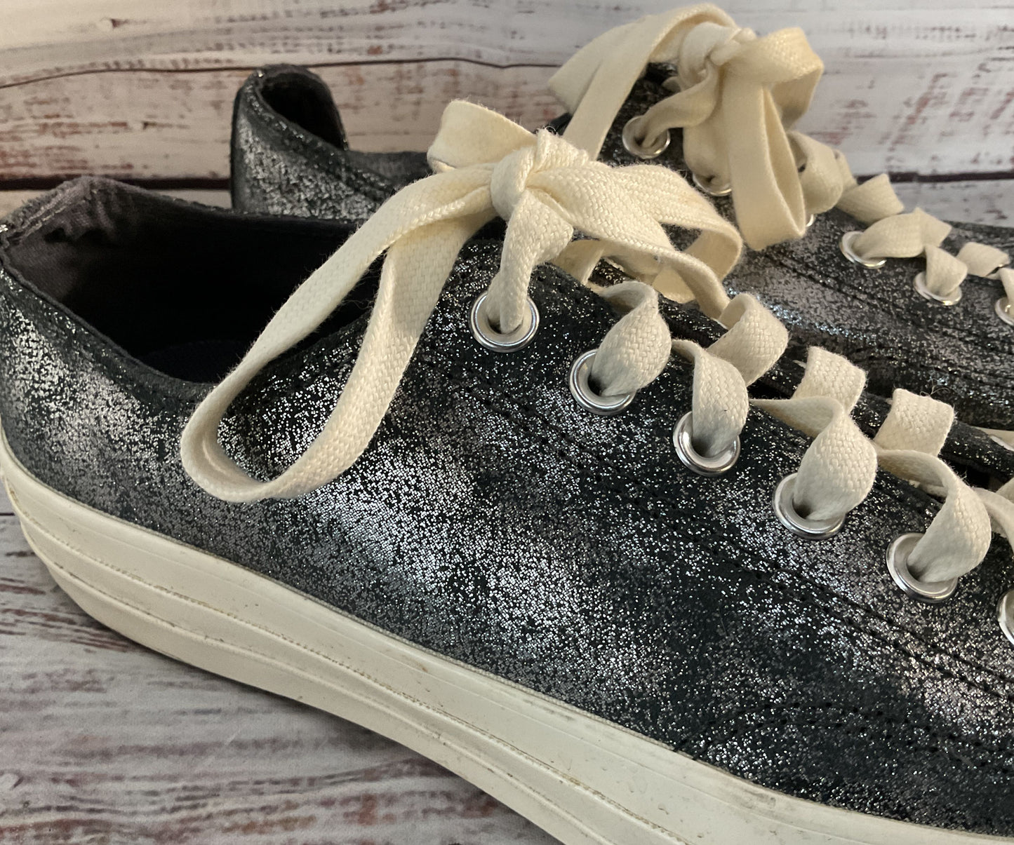 Converse Chuck 70 Ox Sneakers Shimmer Dark Gray 9.5