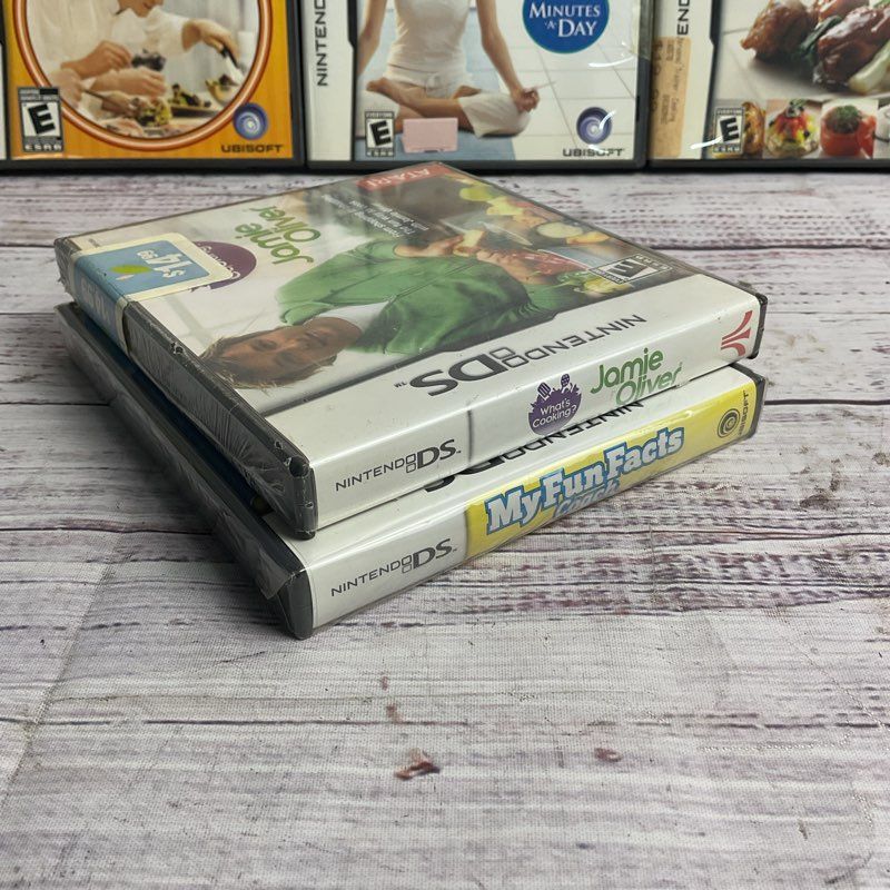 Lot of 5 Nintendo DS Games Jamie Oliver, Yoga, Personal Trainer, Fun Facts