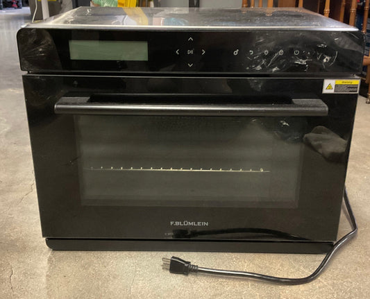 JU-3200 F. Blumlein Black Steam Oven