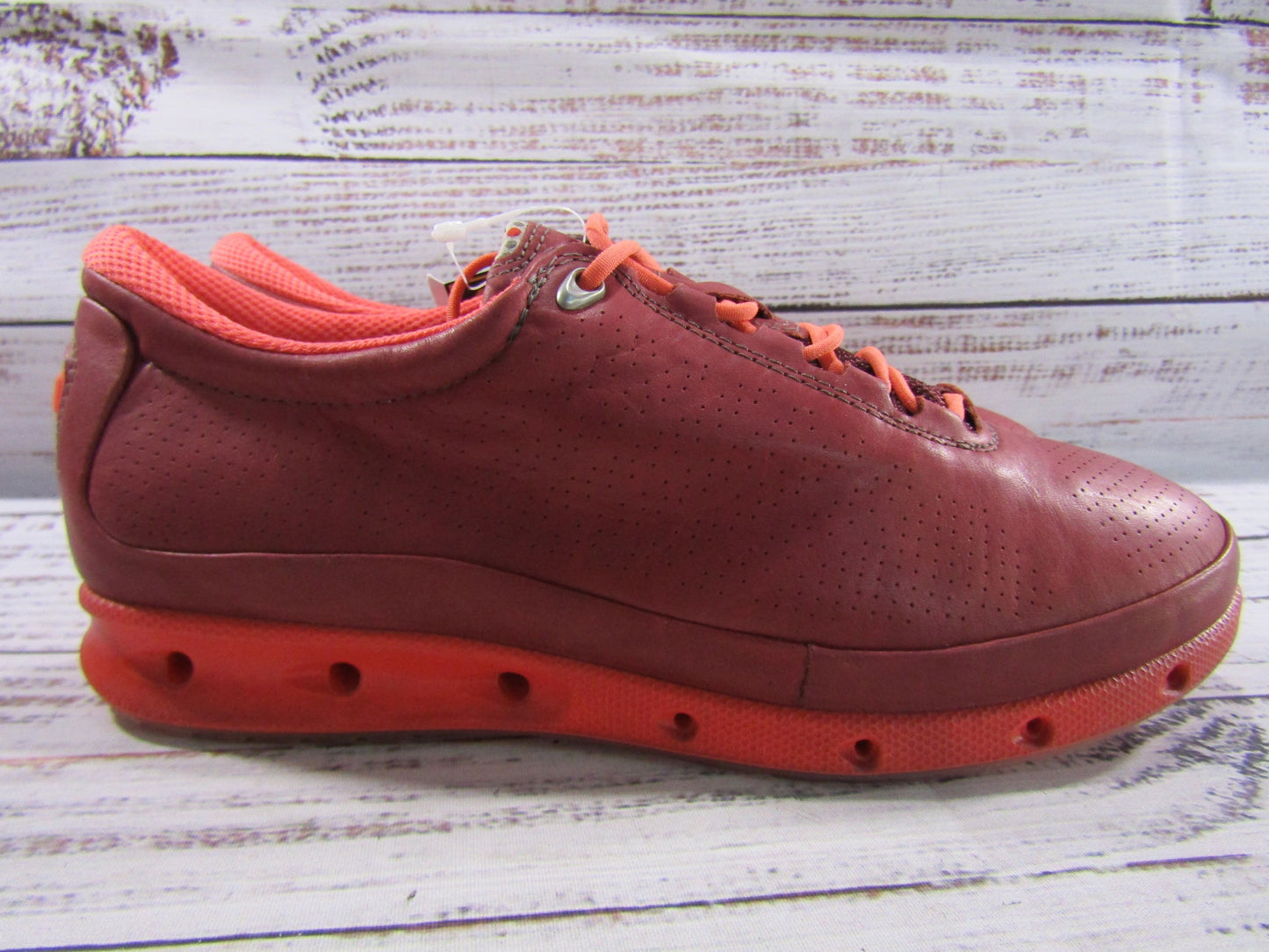 Ecco Cool Pro Women's Blue Leather Gore-Tex Waterproof Golf Shoes Size 6