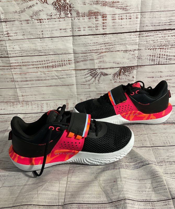 Under Armour Flow FUTR X Basketball Unisex Sneakers Size 8.5M / 10W Black