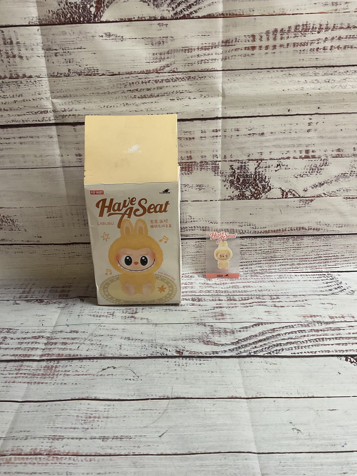 Pop Mart Labubu Have A Seat Open Box Sealed Bag Dada