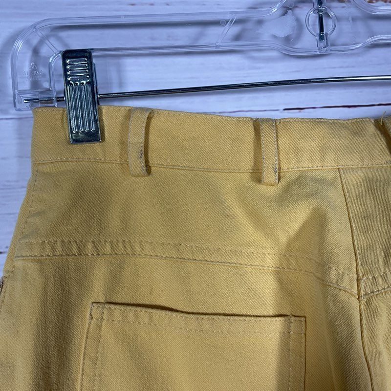 St. John Sport Essentials by Marie Grey Yellow Straight Leg Pants - Size 2