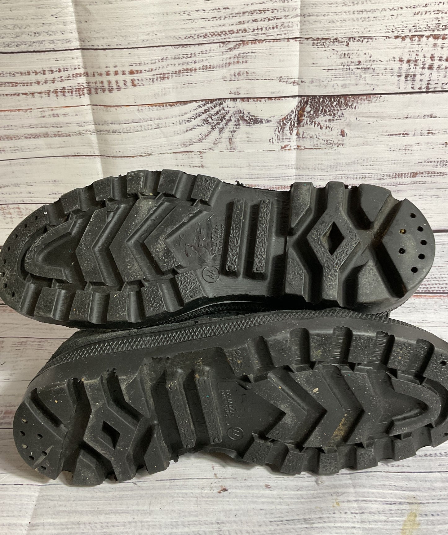 PALLADIUM Men's Black Suede Boots- SZ 44