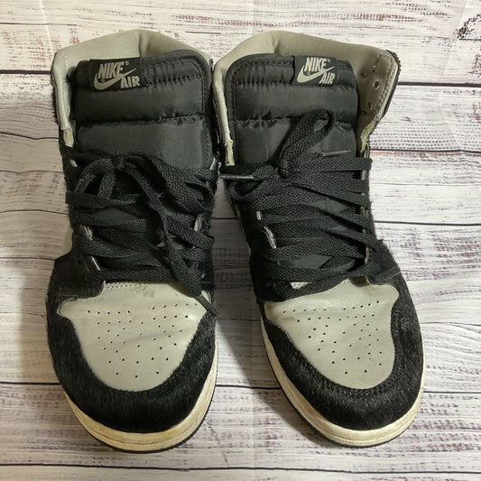 NIKE Jordan 1 Retro High OG Twist 2.0 Medium Grey Women's Sneakers- SZ 10