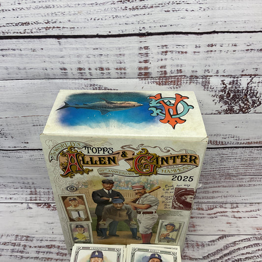 2025 MLB Baseball Topps Allen & Ginter Hobby Box ~200 Trading Cards
