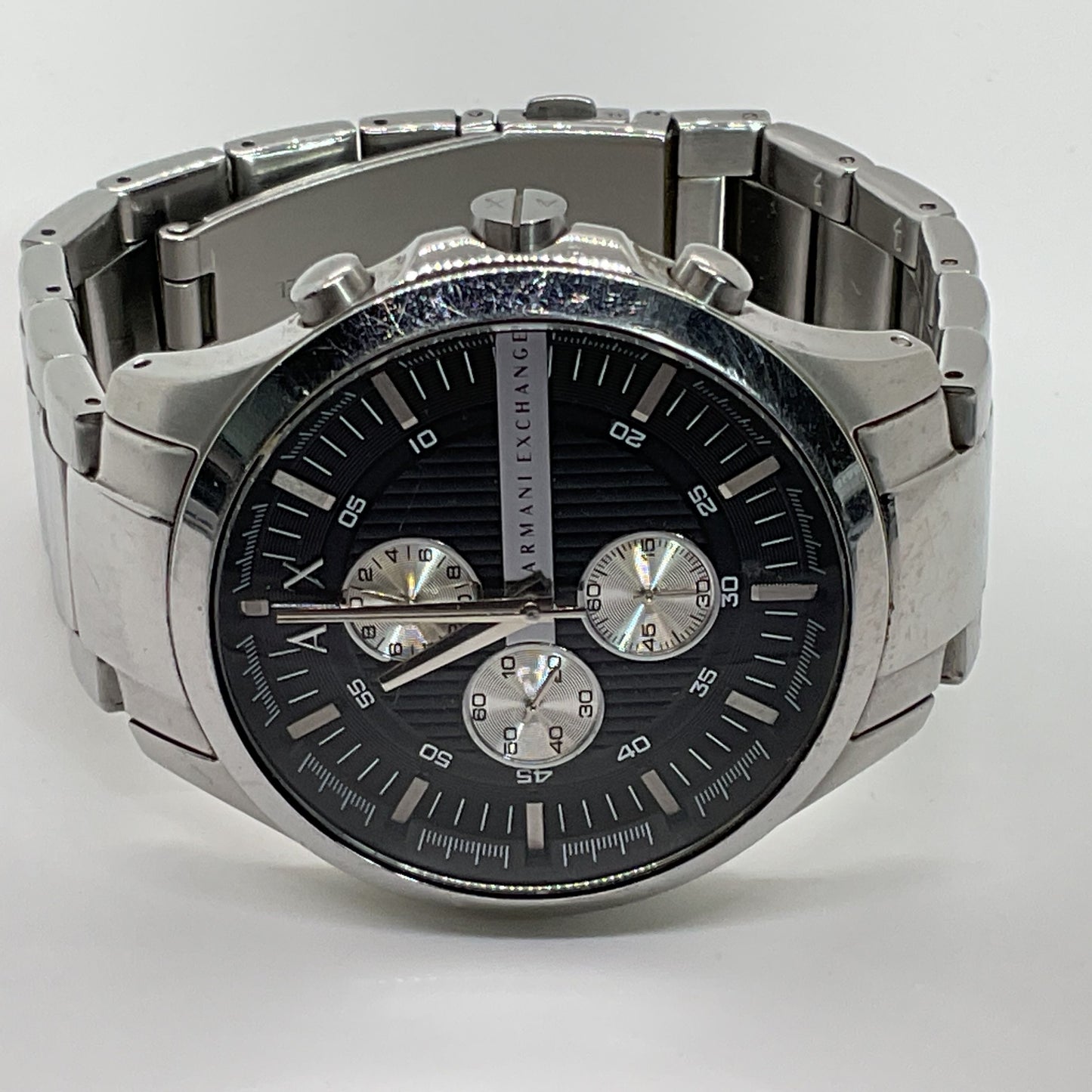 ARMANI EXCHANGE AX2152 Men's Stainless Steel Quartz Chronograph 7.5" Watch