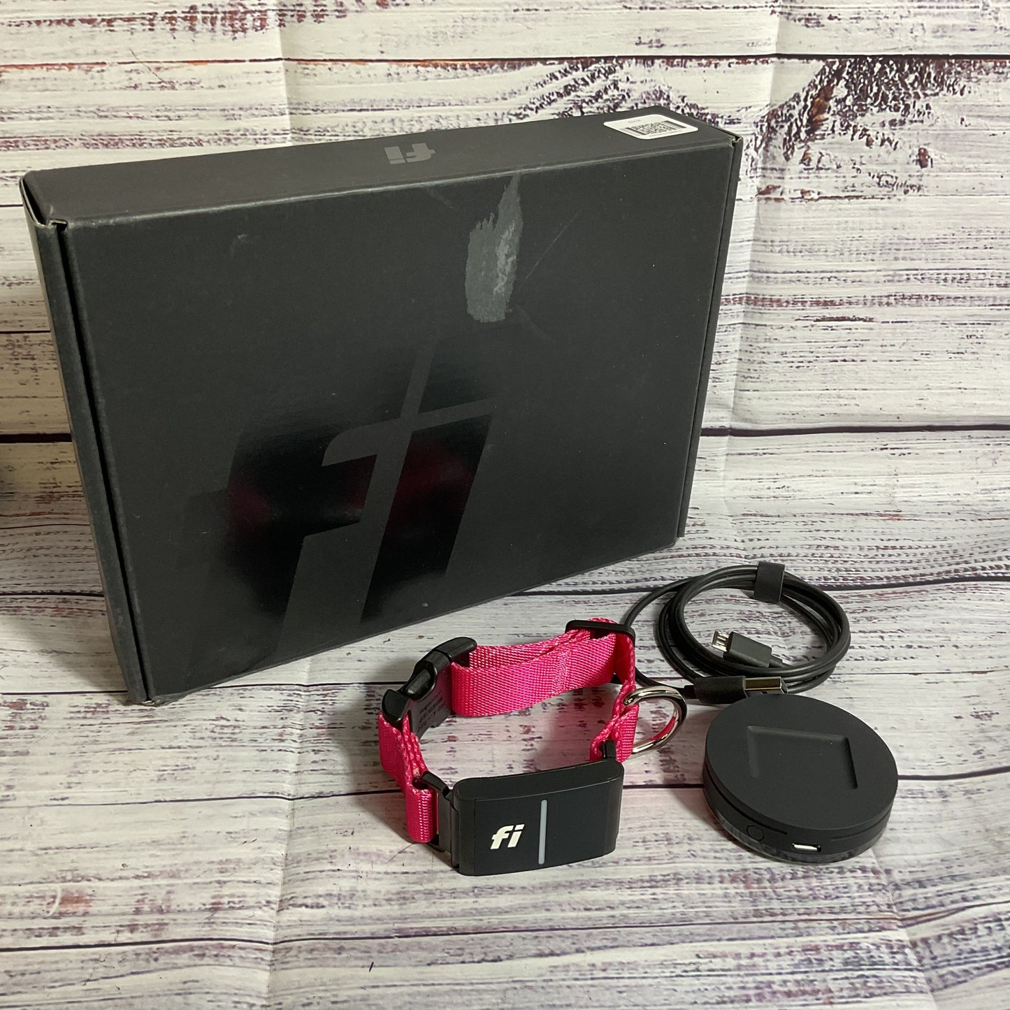 FI SERIES 3+ F3B-MBUA GPS Tracking Smart Dog Pink Collar