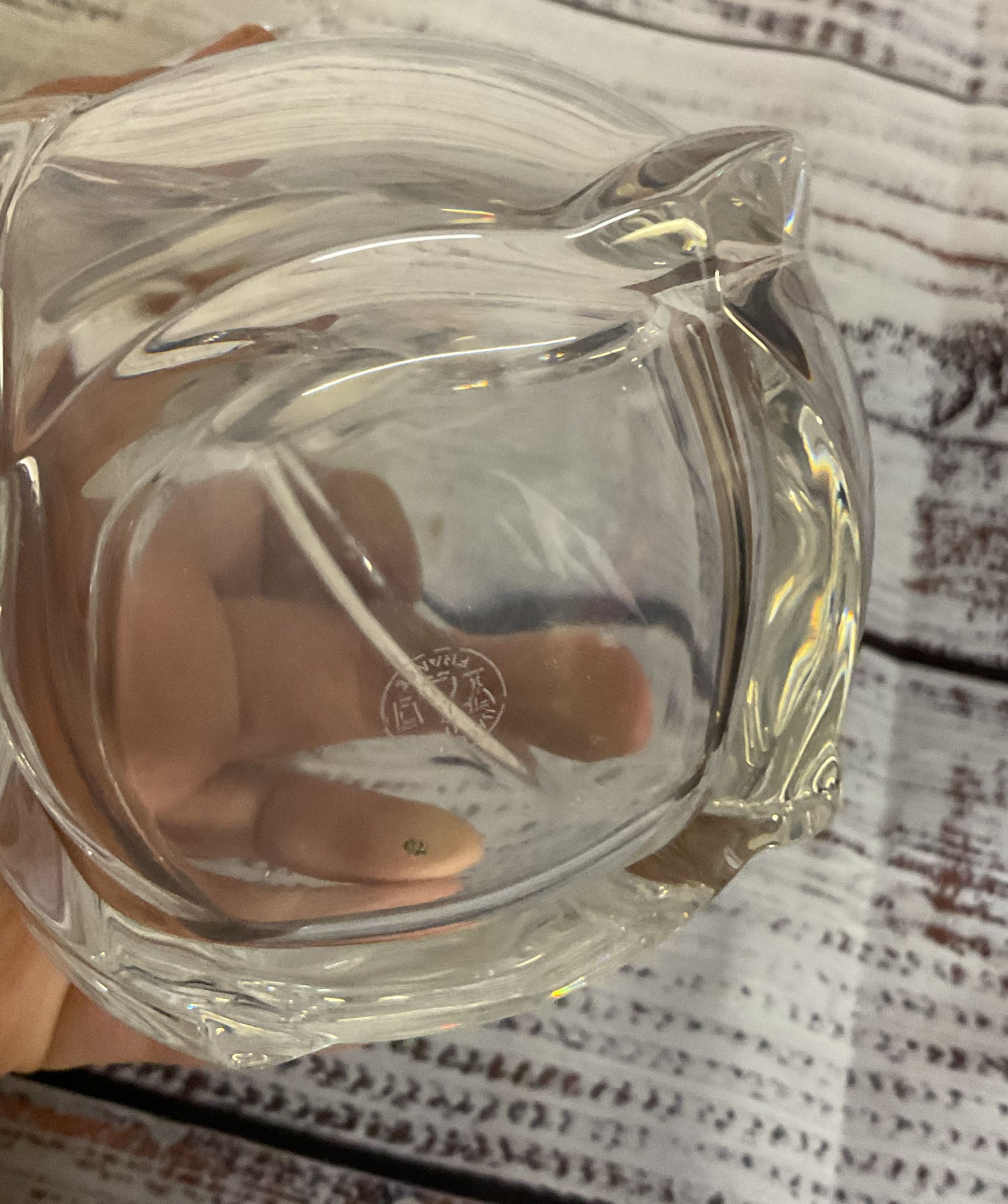 Baccarat France Crystal Mini Vase 6"