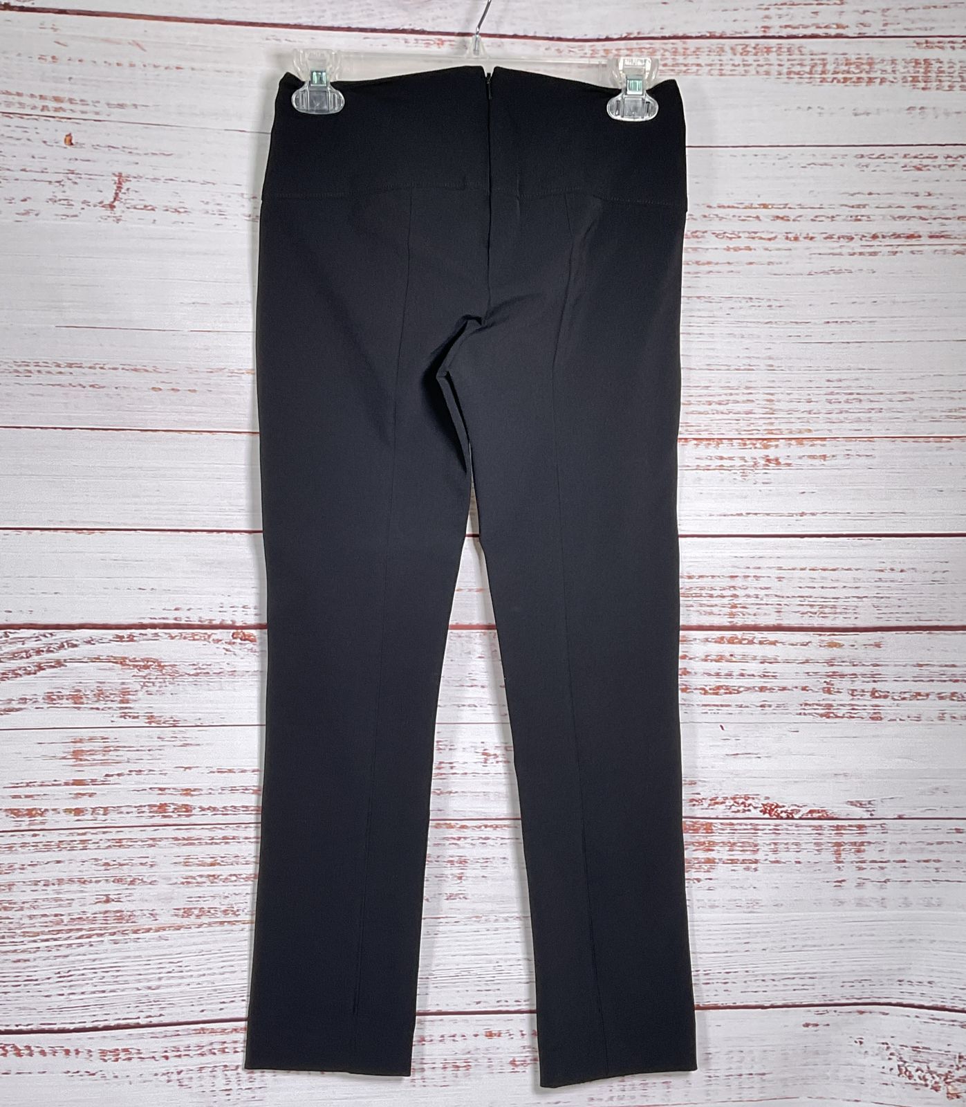 Veronica Beard Scuba Slim-Fit Pants Black 0