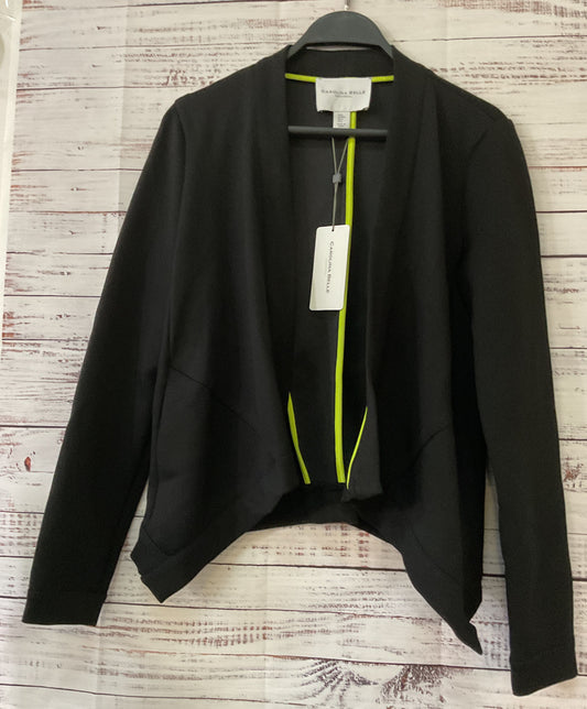 NWT Women's Carolina Belle Black Open front Jacket Size S
