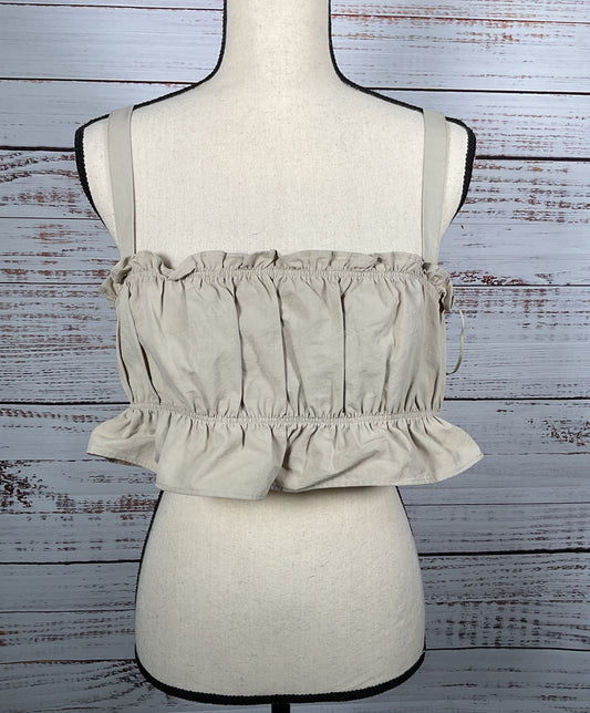 Bec+Bridge beige Crop Top - Size Medium