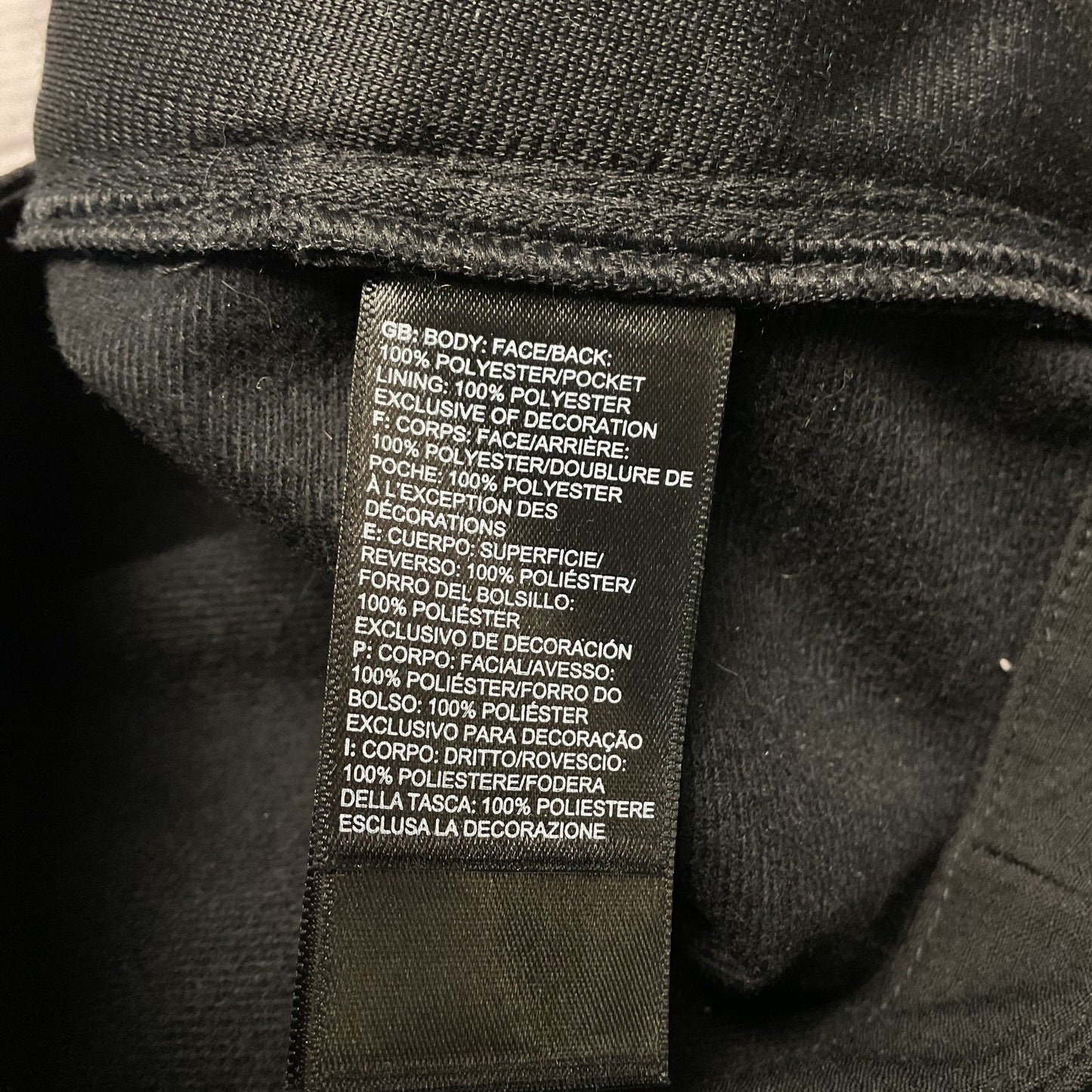 The North Face Black Castle Rock Github Logo Embroidered Polyester Vest - Size M