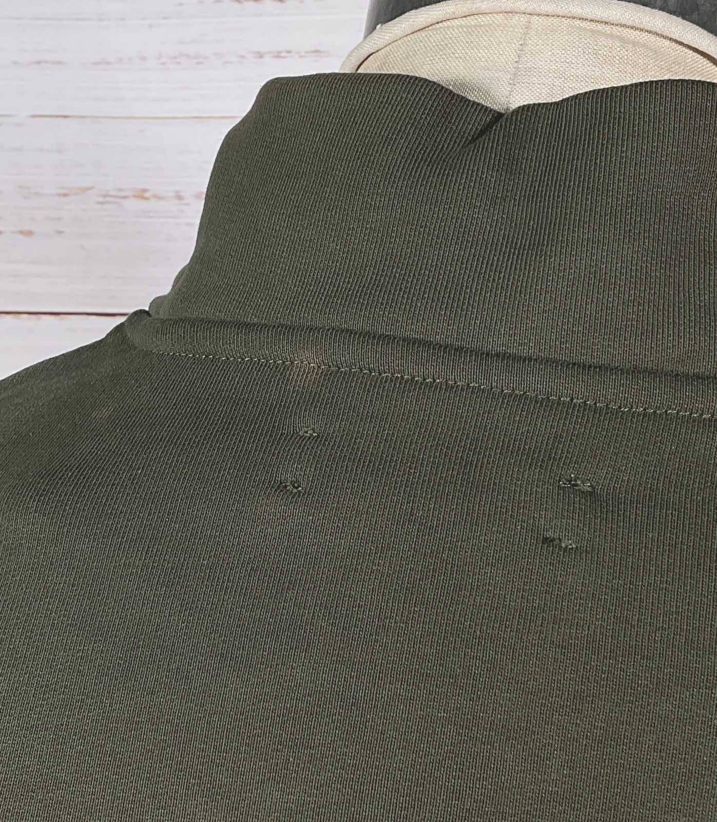 Panagia High Crew Neck Sweater Green XS