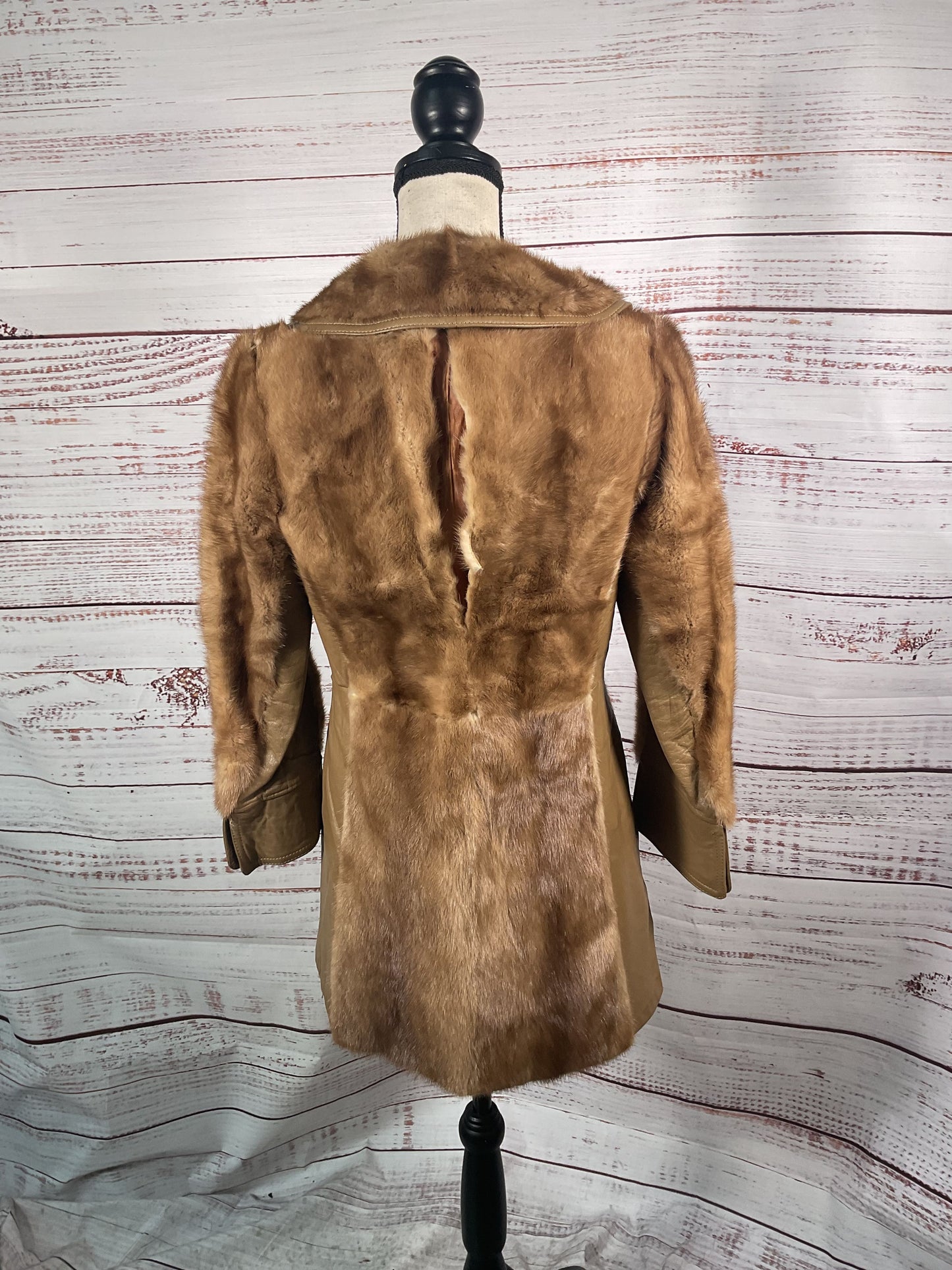 Regency Furs Brown Brown Fur Jacket - Size M