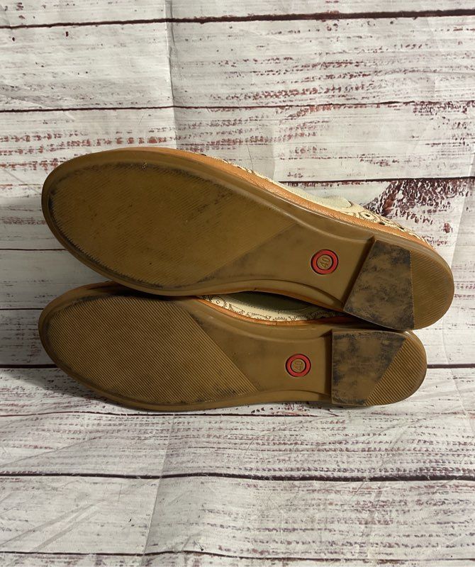 Ethan Valdes Women Perforated Leather Slip-On Loafers Comfort Size 40