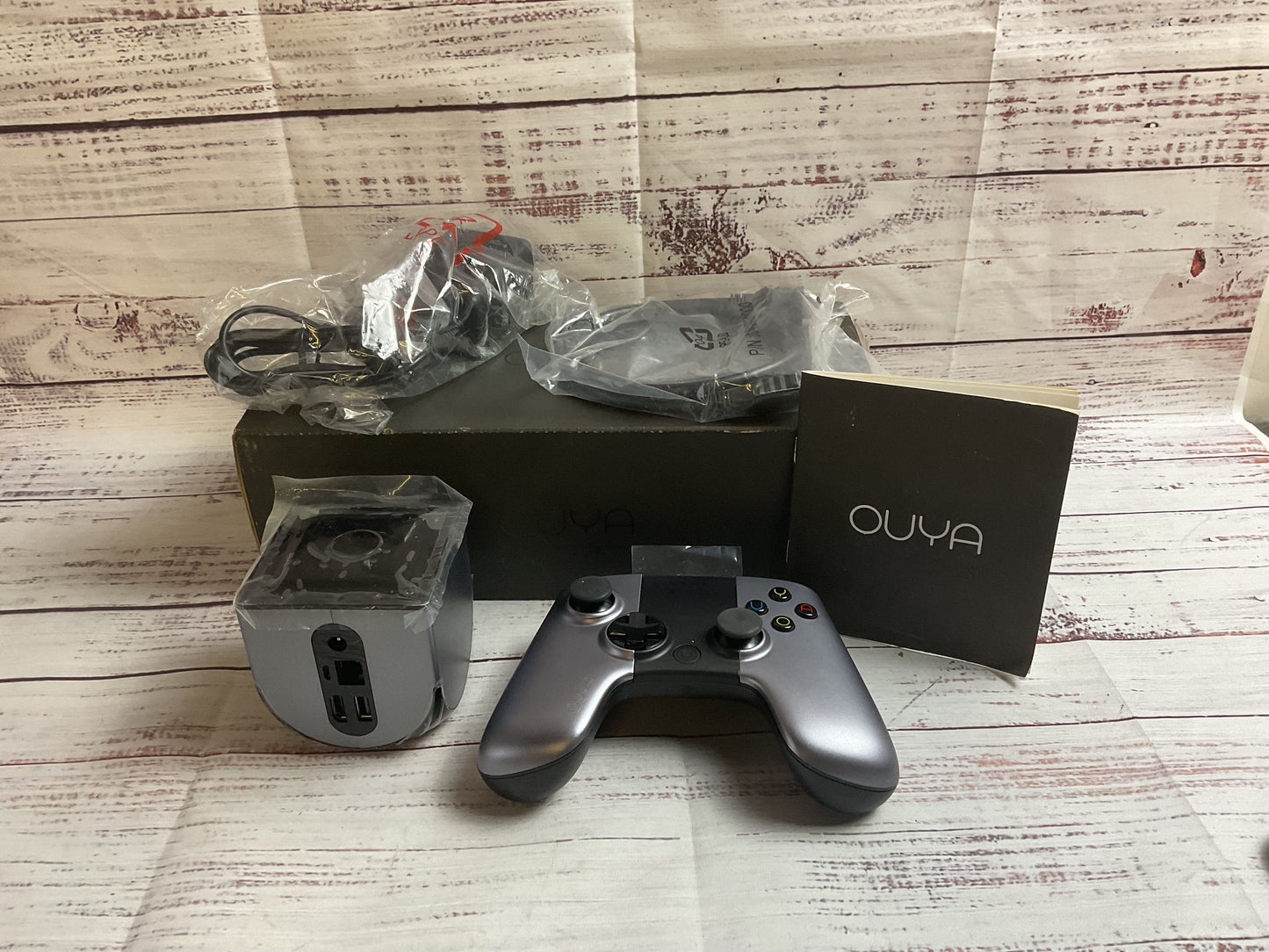 Ouya Android Console with Controller and Cables Model OUYA1