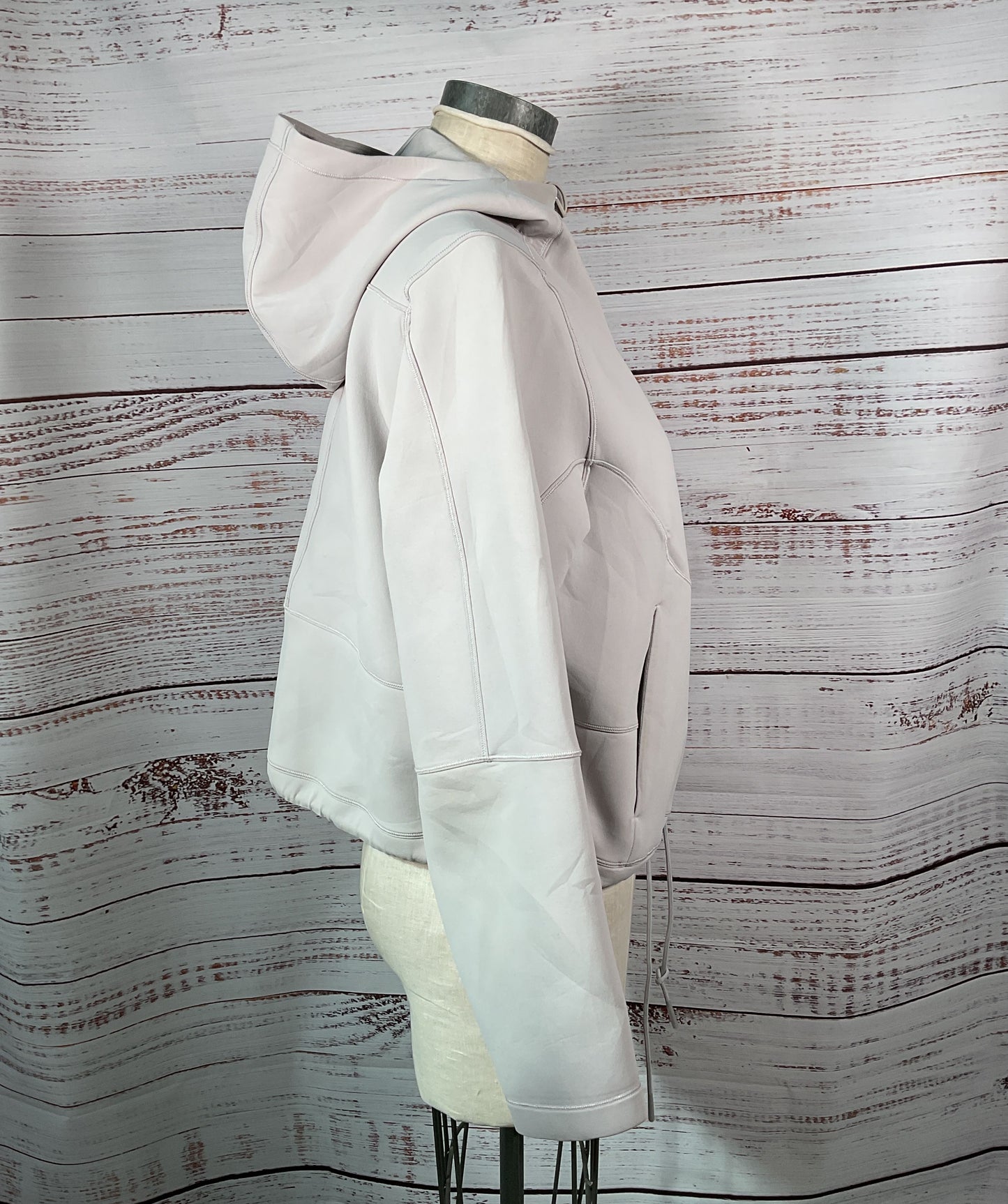 Lululemon Scuba Oversized Half-Zip Hoodie w/ Adjustable Waist Opal- Size 12