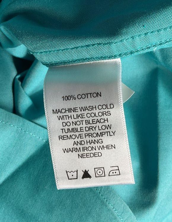 Foxcroft Pandora Non-Iron Cotton Shirt Blue Spruce 18