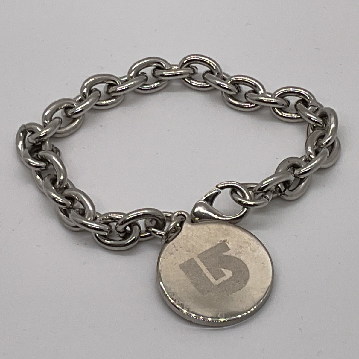BURTON Snowboard Co. Stainless Steel Chain Bracelet-7.75"
