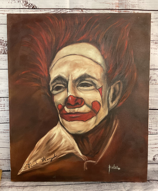 Painting of Paul Wenzel Signed by Bialas