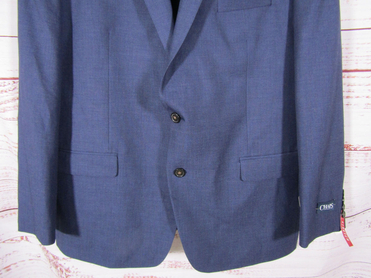 Chaps Performance Series Men's Blue Blazer Jacket Size 48 R