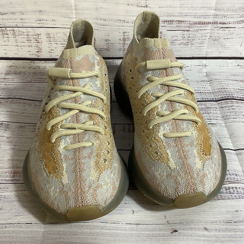 ADIDAS Yeezy Boost 350 V2 White/Gold Women's Sneakers- SZ 6