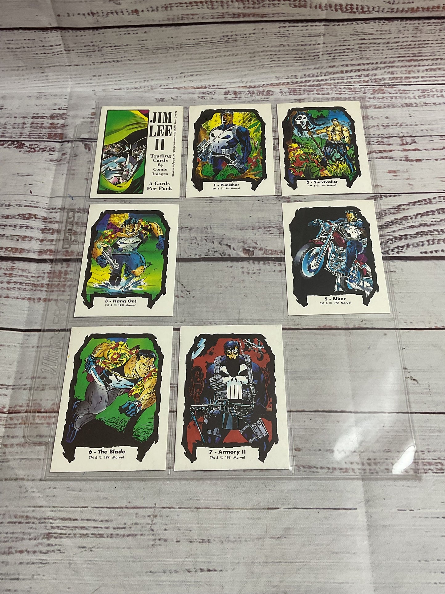 Lot Of Miscellaneous Comic Trading Cards X-Men DC Marvel Topps