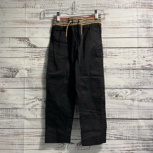 Burberry Boy's Black Dilan Joggers Pants - Size 6Y