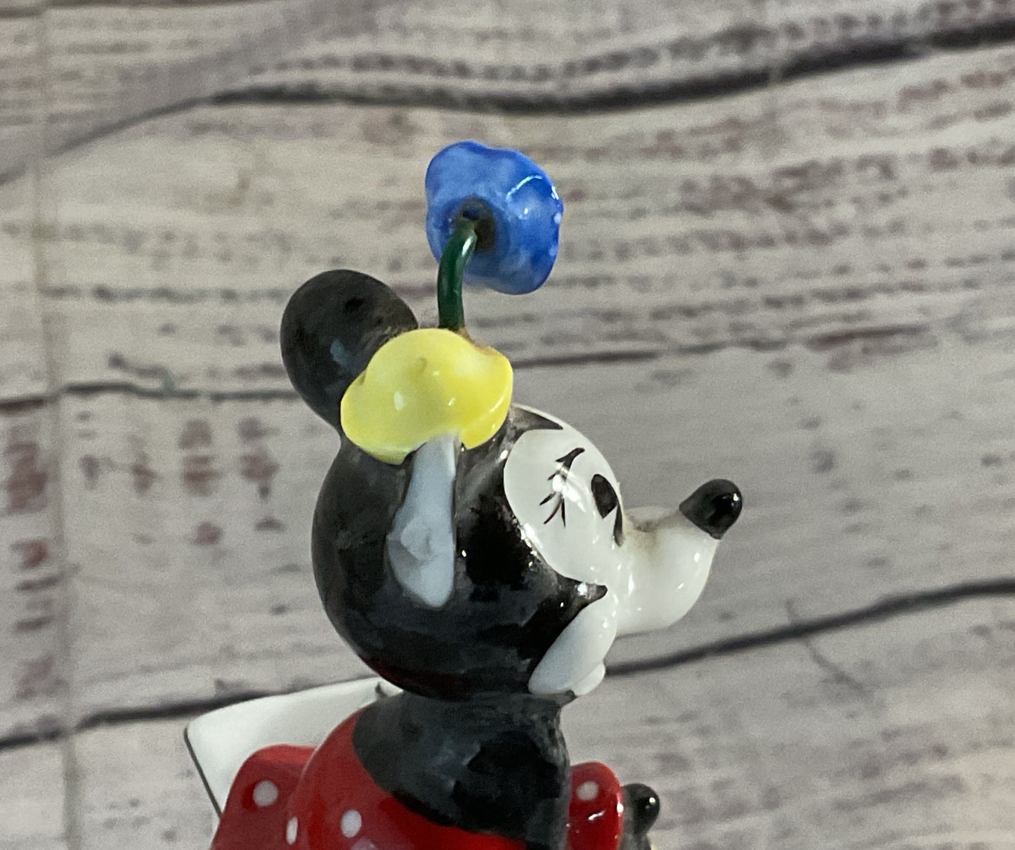 Limoges Disney Artoria Minnie Mouse on Piano Trinket Box Multicolor