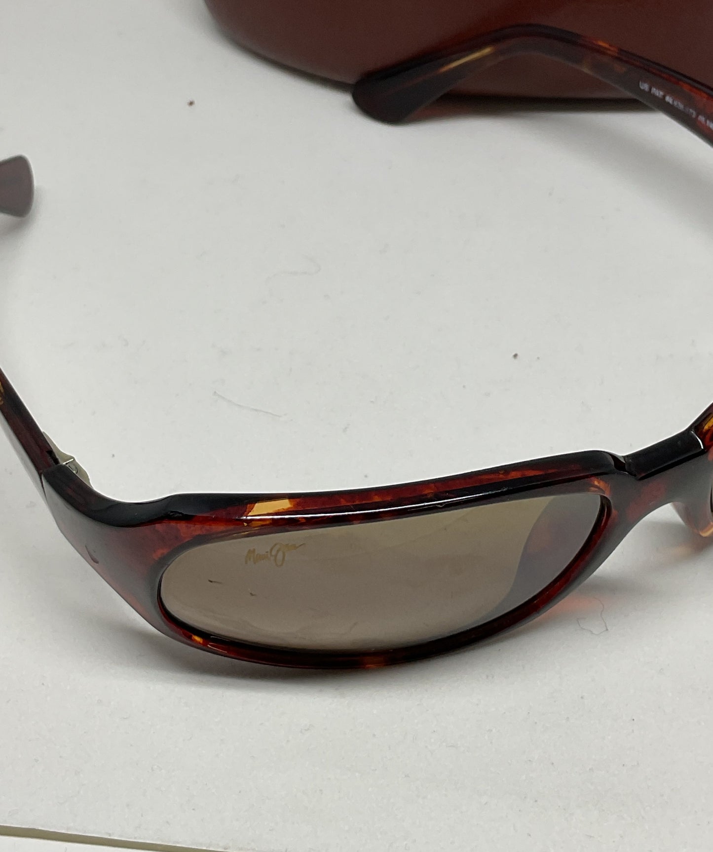 Maui Jim MJ110-10 Brown Sunglasses Made in Japan