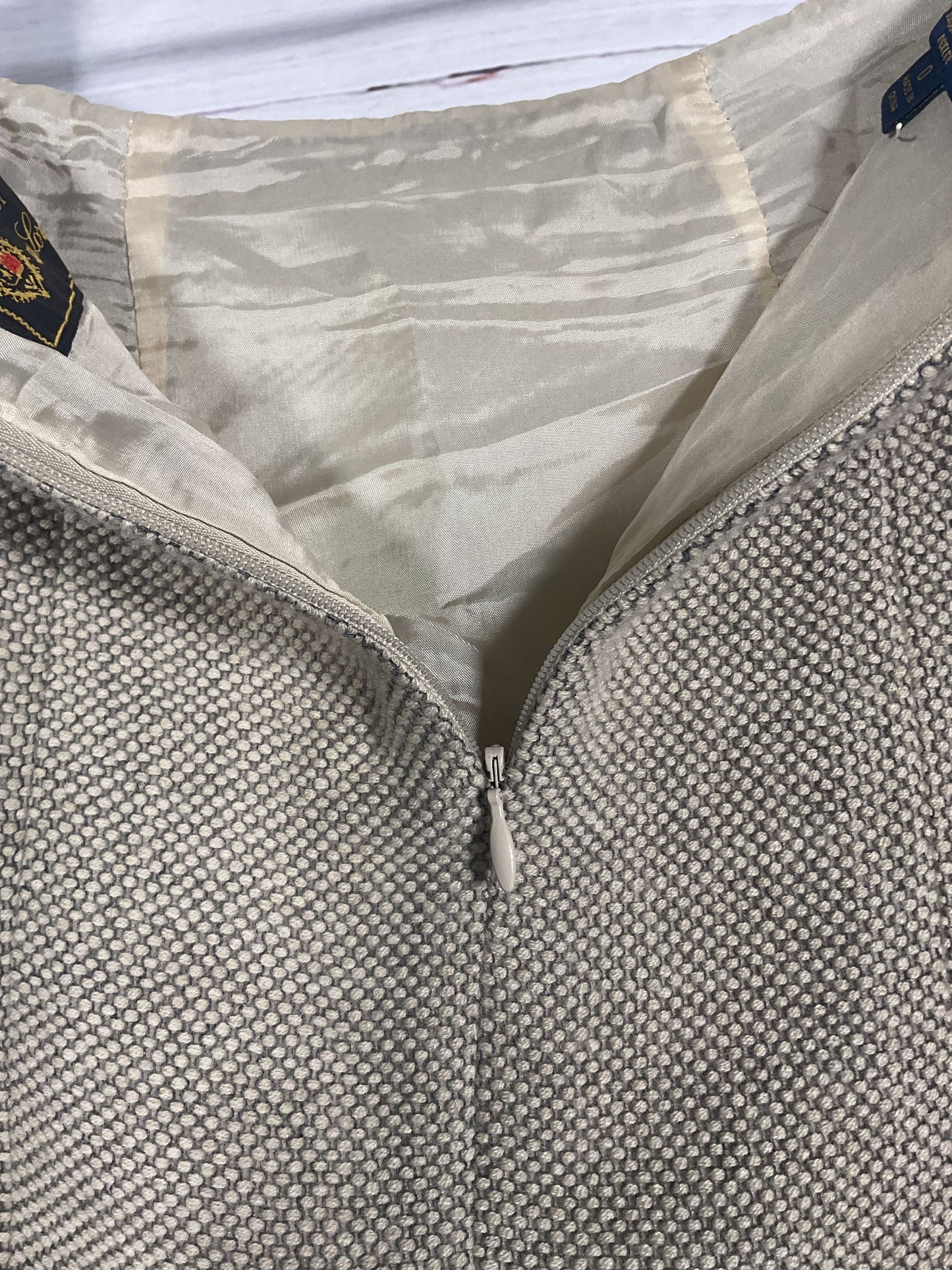 Brooks Brothers Beige Skirt - Size Petite 0