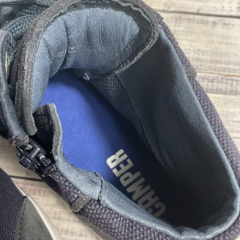 Camper Andratx Hi Navy Blue Minimalist Sneaker Men's 10 US