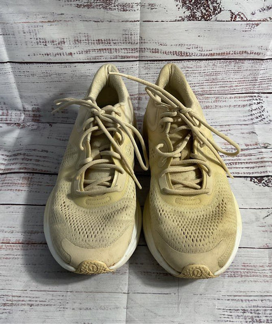 Lululemon Blissfeel Women's Running Shoes Pale Linen / White Size 8