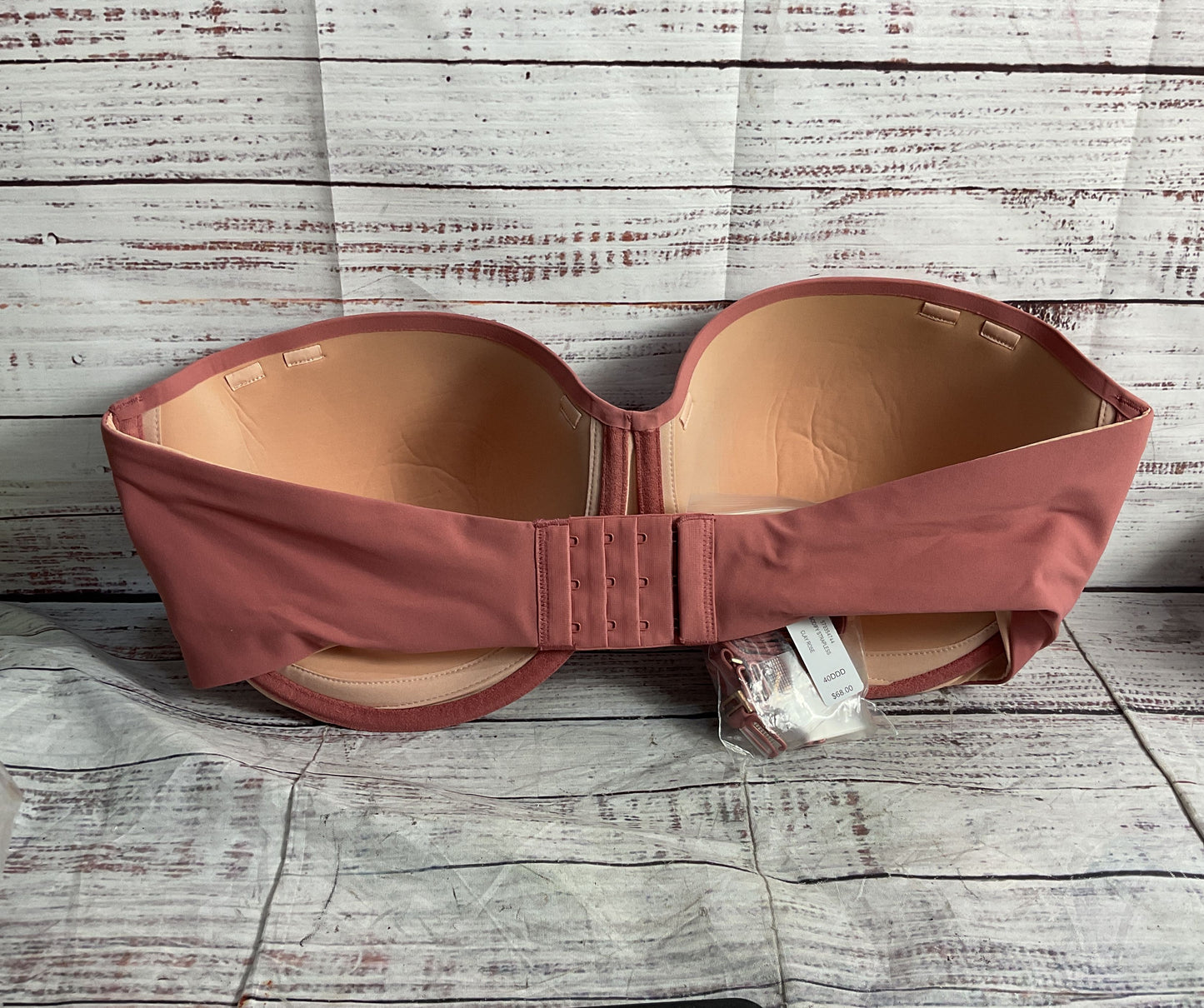 Soma Bodify Convertible Strapless Bra Clay Rose 40DDD