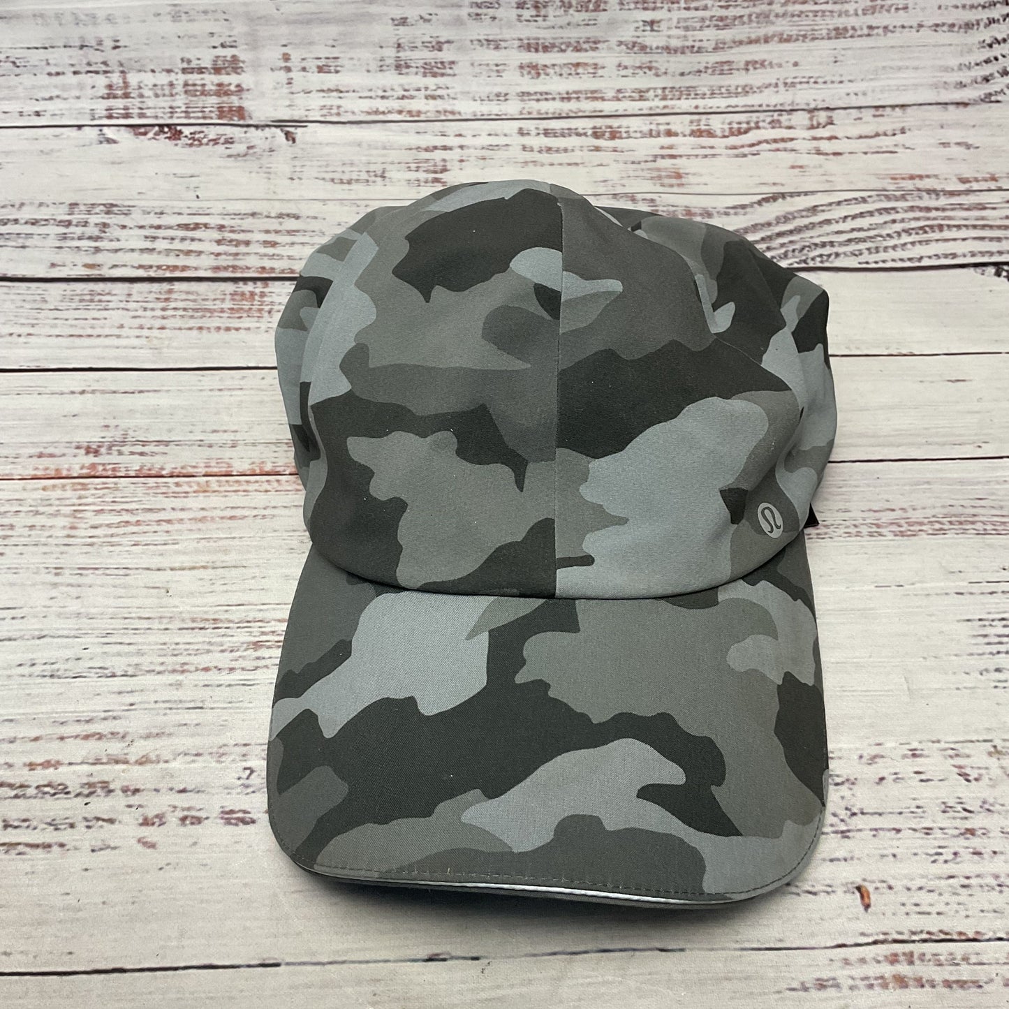 Lululemon Fast Free Run Grey Camo Hat - Size O/S