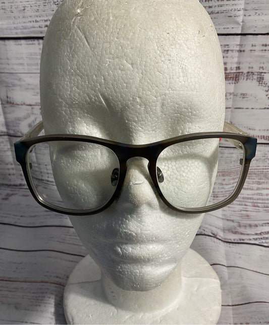 Kris Van Assche x Linda Farrow Heavy Silver Prescription Eyeglasses Frames