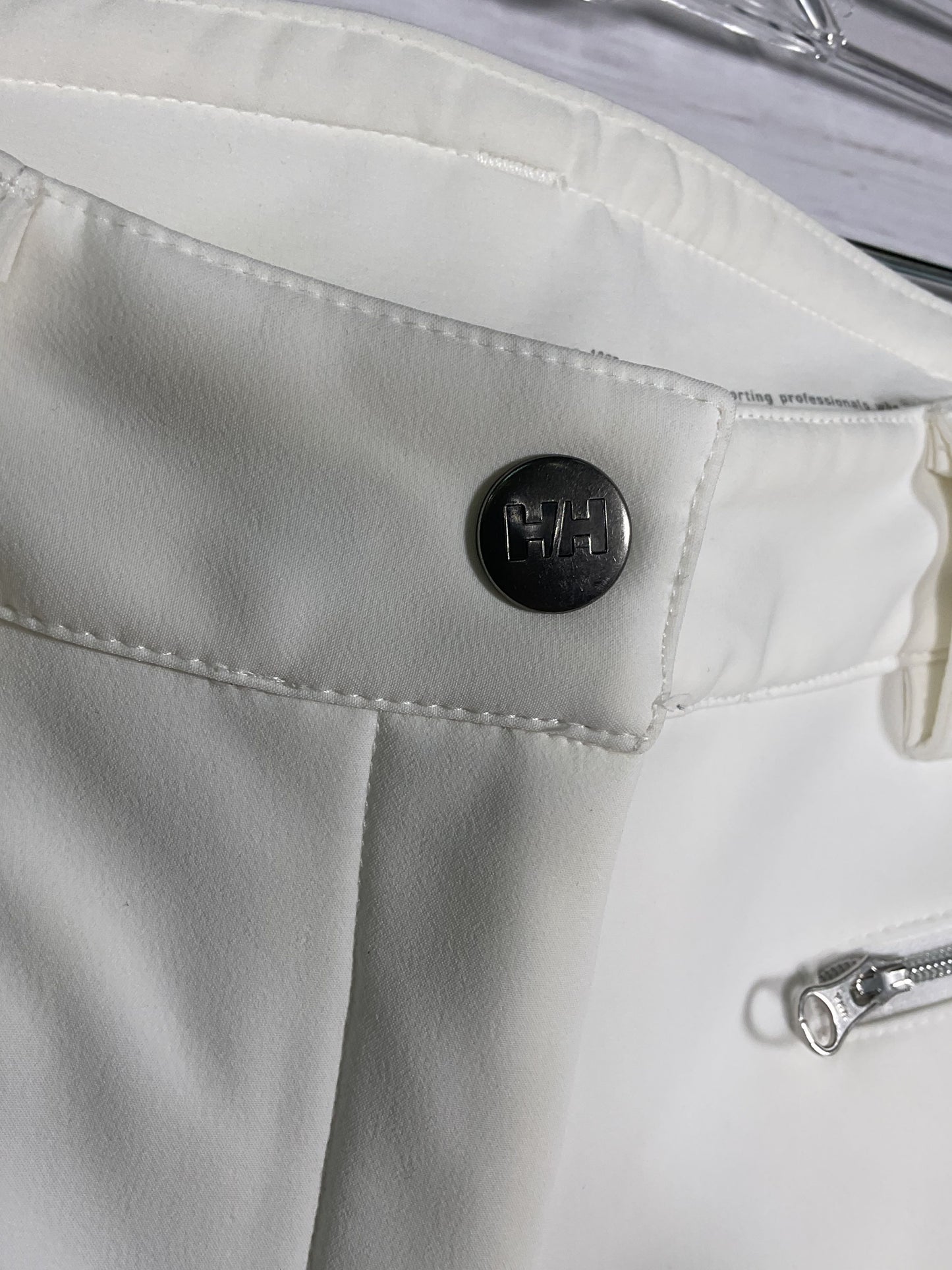 Helly Hansen White Fitted Ski Pants - Size S